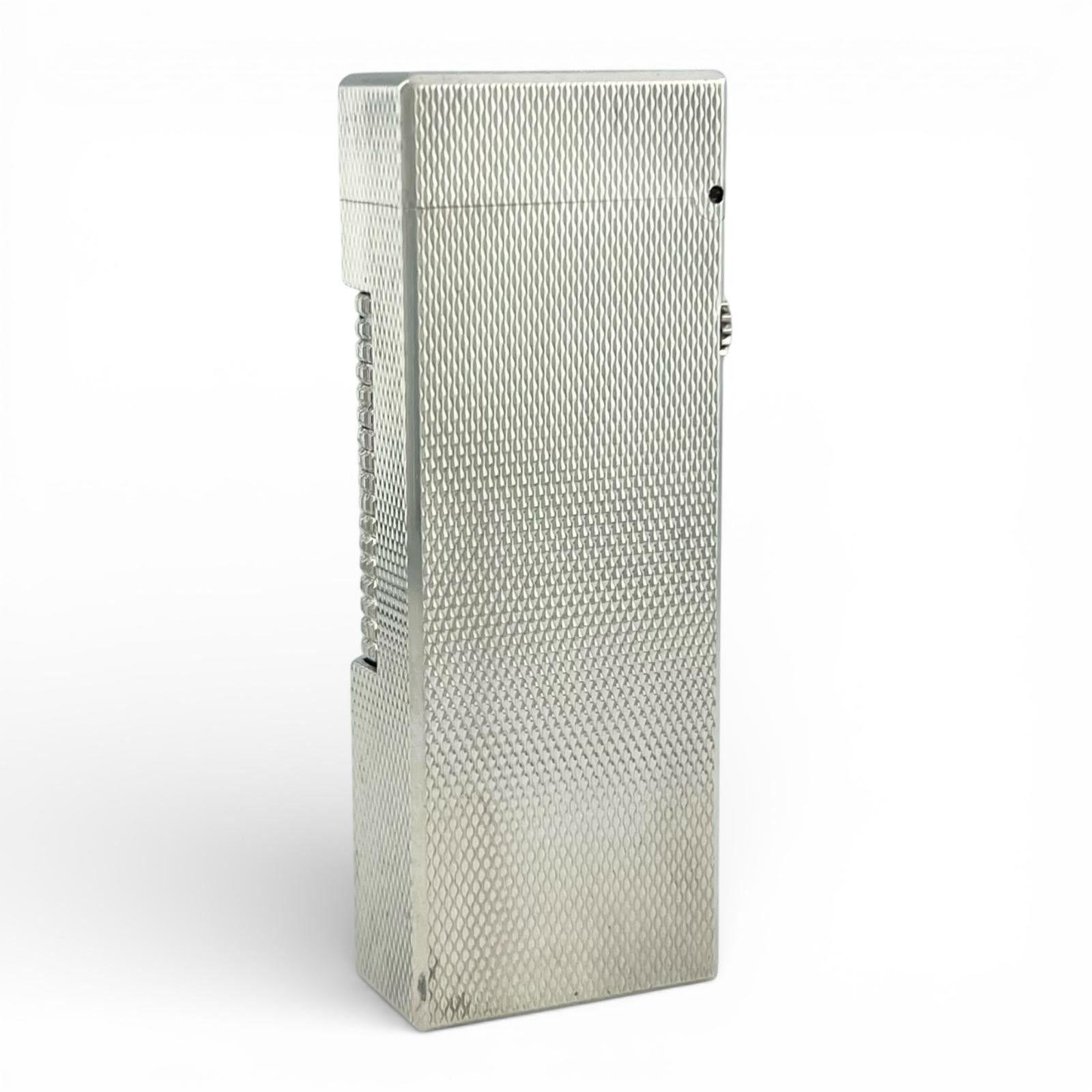 Other Dunhill Dunhill All-Over Pattern Lighter Smoking Accessory Metal Lighter DUTY FREE for USA Size ONE SIZE - 2 Thumbnail