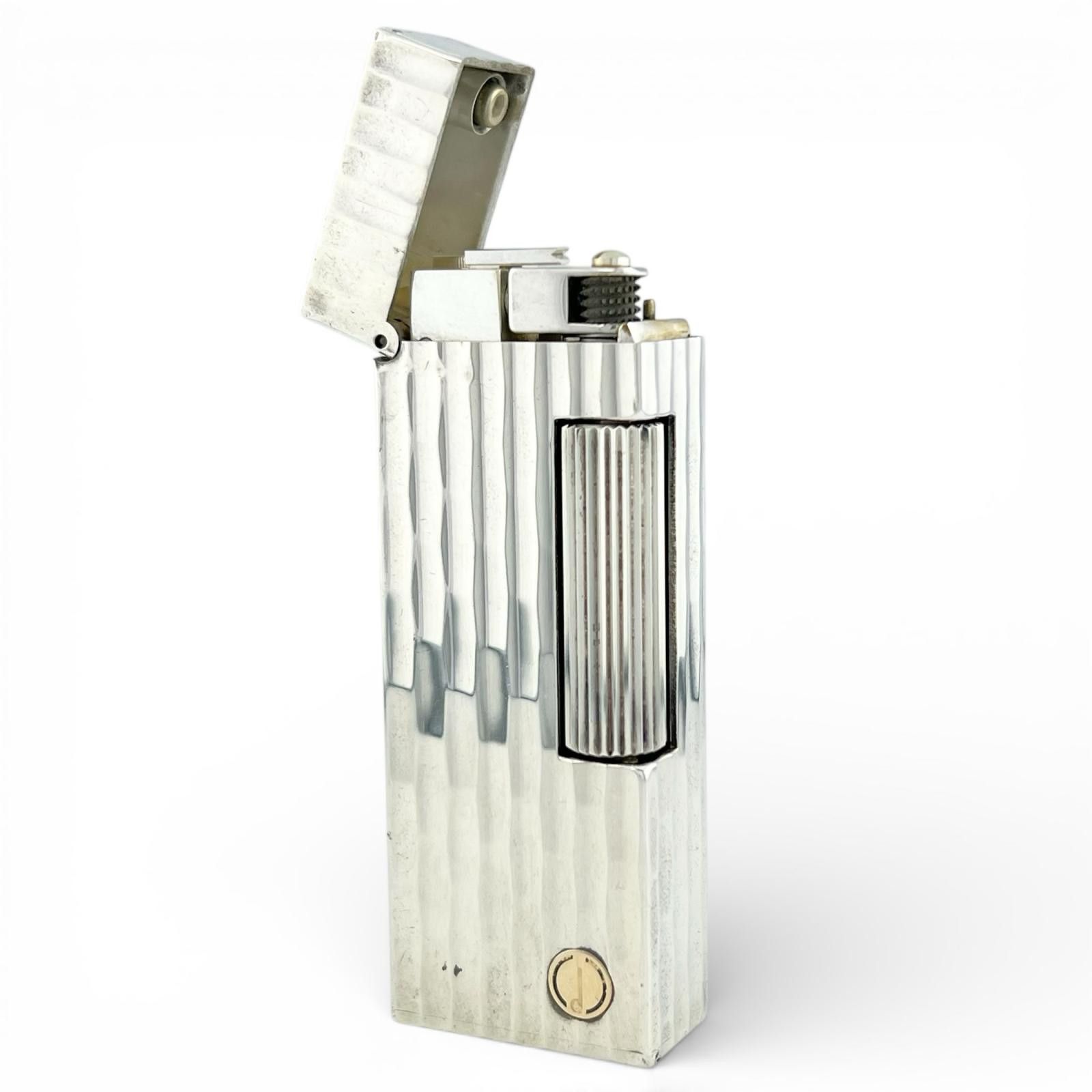Other Dunhill Dunhill Square Line Pattern Lighter Smoking Accessory Metal Lighter DUTY FREE for USA Size ONE SIZE - 4 Thumbnail