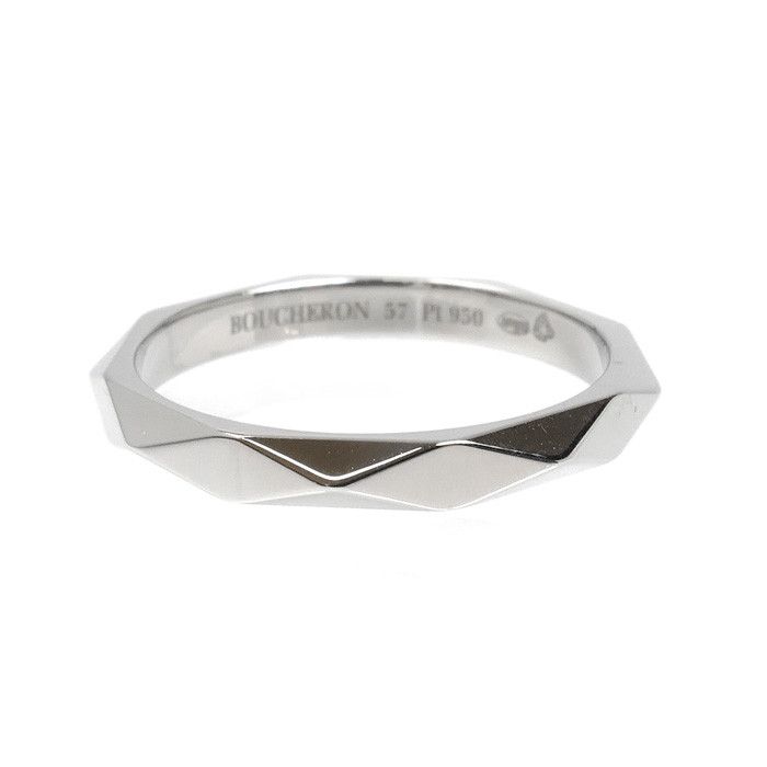 Other Boucheron Boucheron Facette Pt950 Platinum Ring Size 17 Precious Metal Ring JAL00014 DUTY FREE for USA Size ONE SIZE - 3 Thumbnail