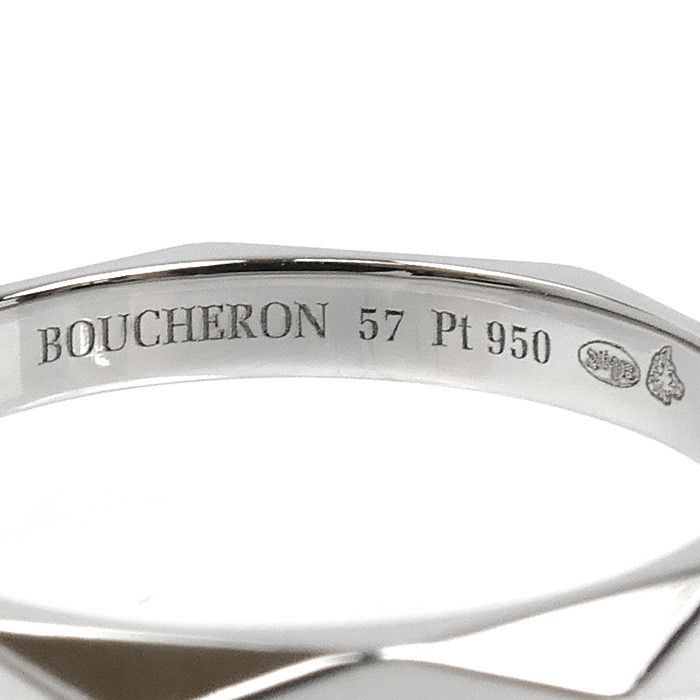 Other Boucheron Boucheron Facette Pt950 Platinum Ring Size 17 Precious Metal Ring JAL00014 DUTY FREE for USA Size ONE SIZE - 5 Thumbnail