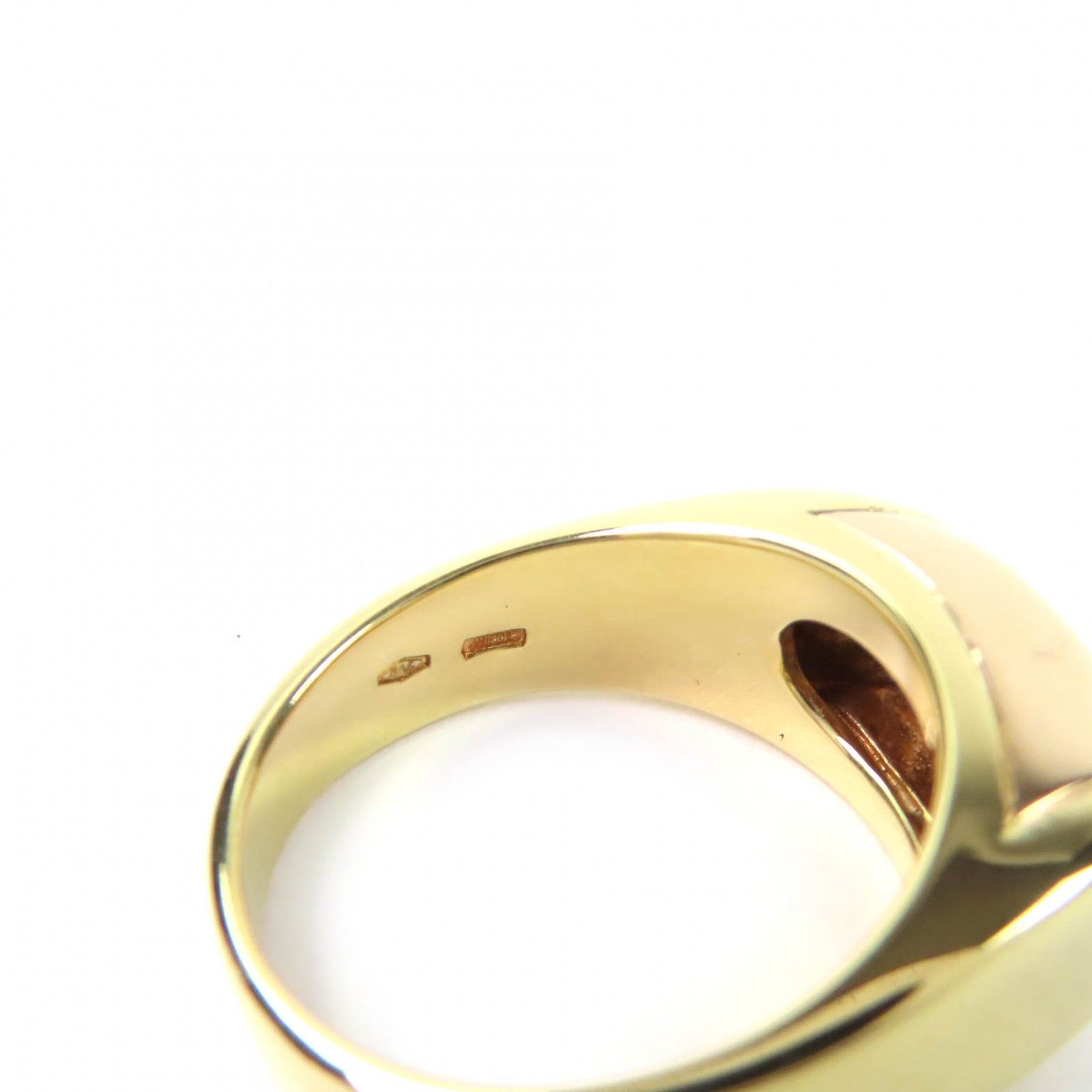 Bvlgari Bvlgari BVLGARI Toronket Ring Au750 Ring Size 14 Precious Metal Ring DUTY FREE for USA Size ONE SIZE - 7 Thumbnail