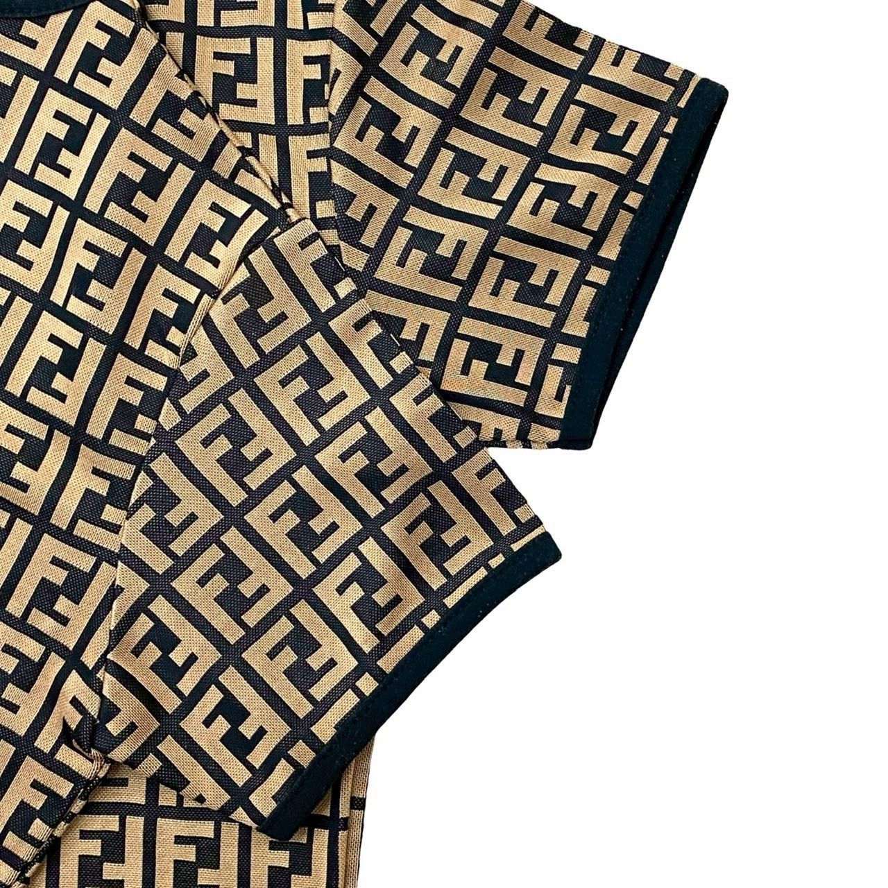 Fendi Fendi Fendi Zucca Polyester Spandex Top Textile Tops DUTY FREE for USA Size ONE SIZE - 4 Thumbnail
