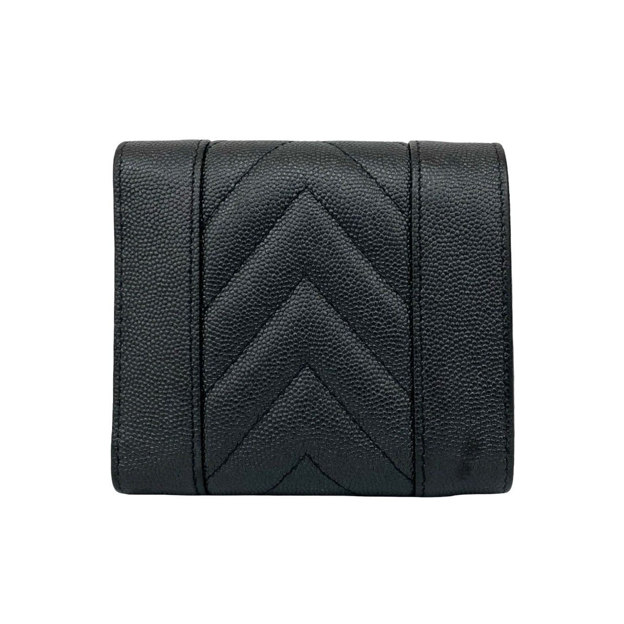 Chanel Chanel CHANEL Mademoiselle Caviar Skin Trifold Wallet Leather Short Wallet DUTY FREE for USA Size ONE SIZE - 3 Thumbnail