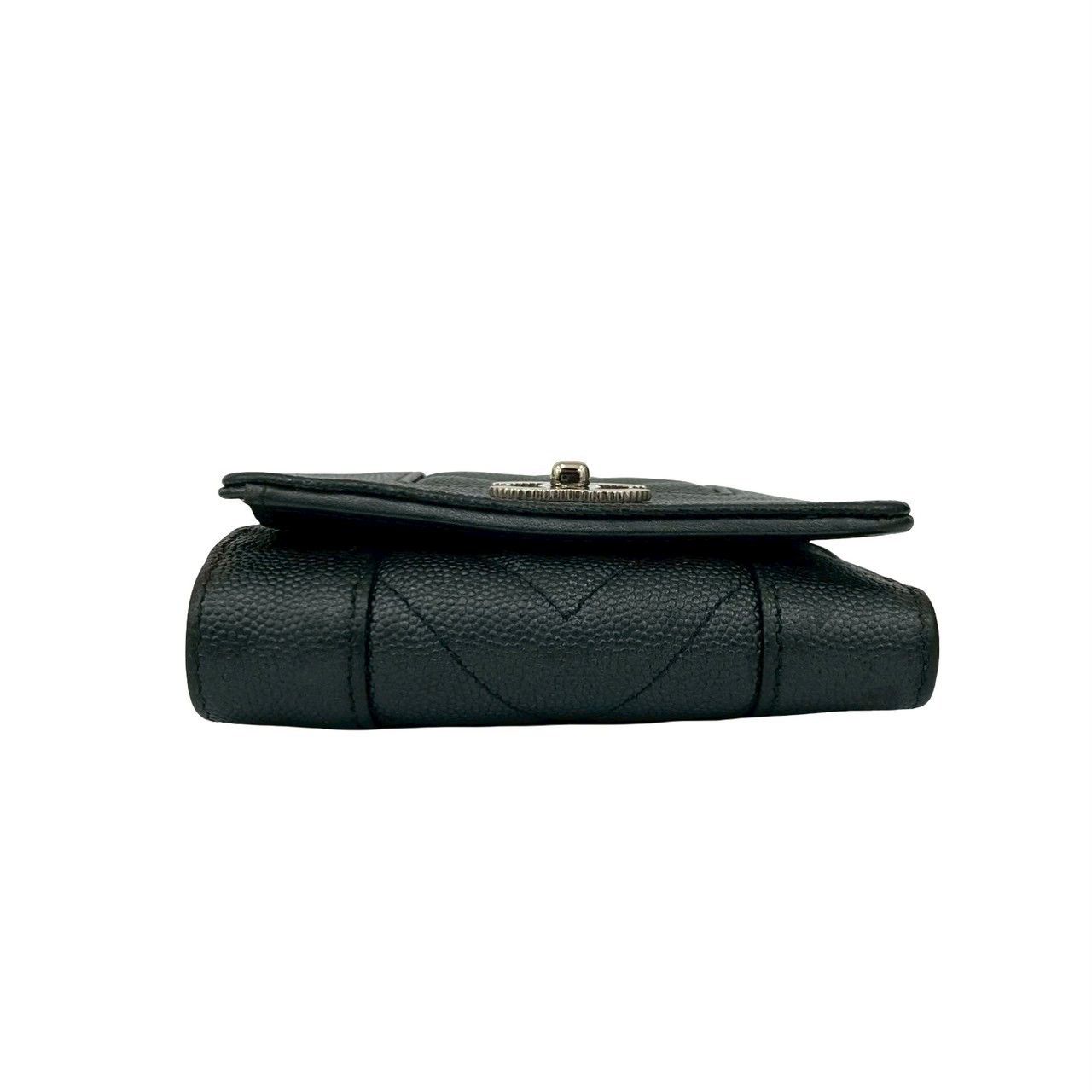 Chanel Chanel CHANEL Mademoiselle Caviar Skin Trifold Wallet Leather Short Wallet DUTY FREE for USA Size ONE SIZE - 7 Thumbnail