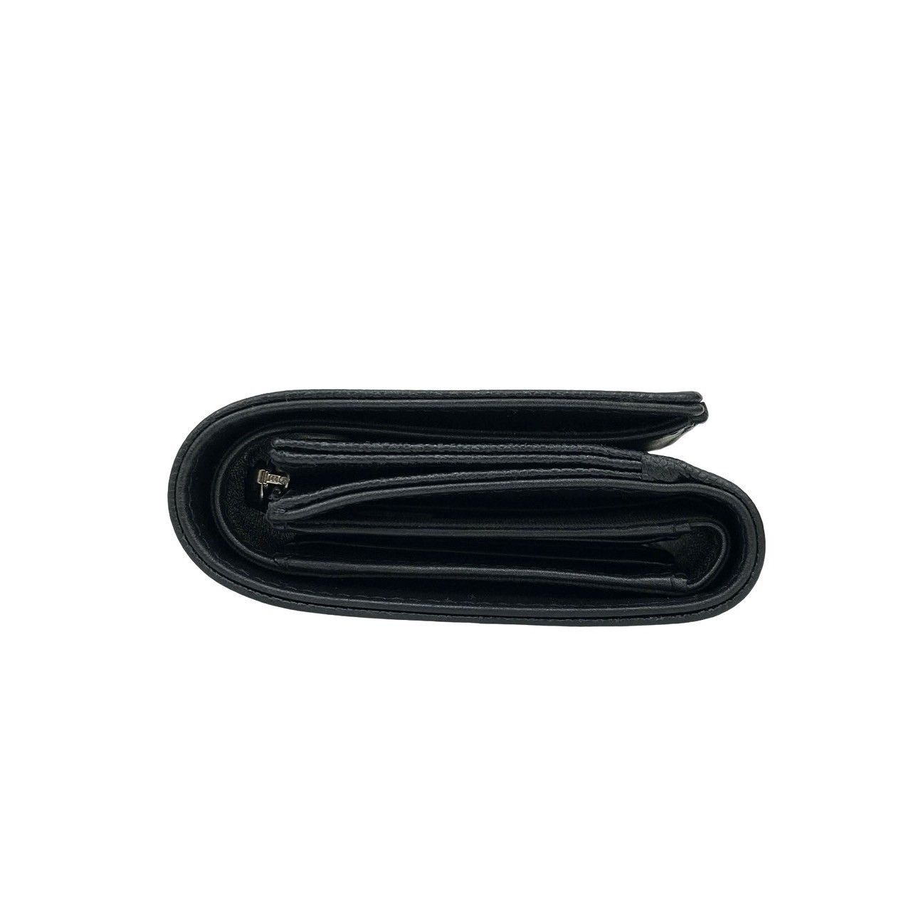 Chanel Chanel CHANEL Mademoiselle Caviar Skin Trifold Wallet Leather Short Wallet DUTY FREE for USA Size ONE SIZE - 6 Thumbnail