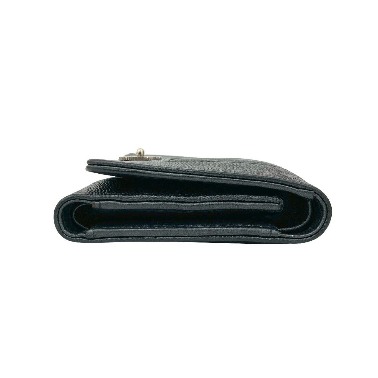 Chanel Chanel CHANEL Mademoiselle Caviar Skin Trifold Wallet Leather Short Wallet DUTY FREE for USA Size ONE SIZE - 5 Thumbnail