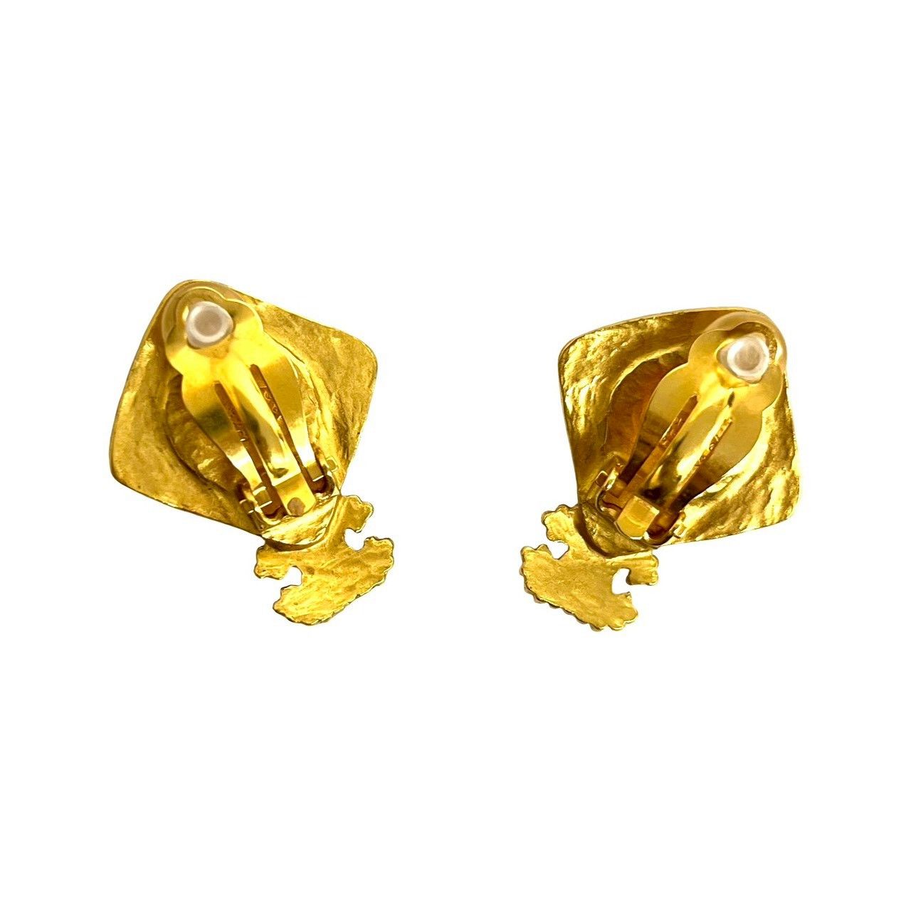Chanel Chanel Chanel Coco Mark Earrings Metal Earrings 96A DUTY FREE for USA Size ONE SIZE - 7 Thumbnail