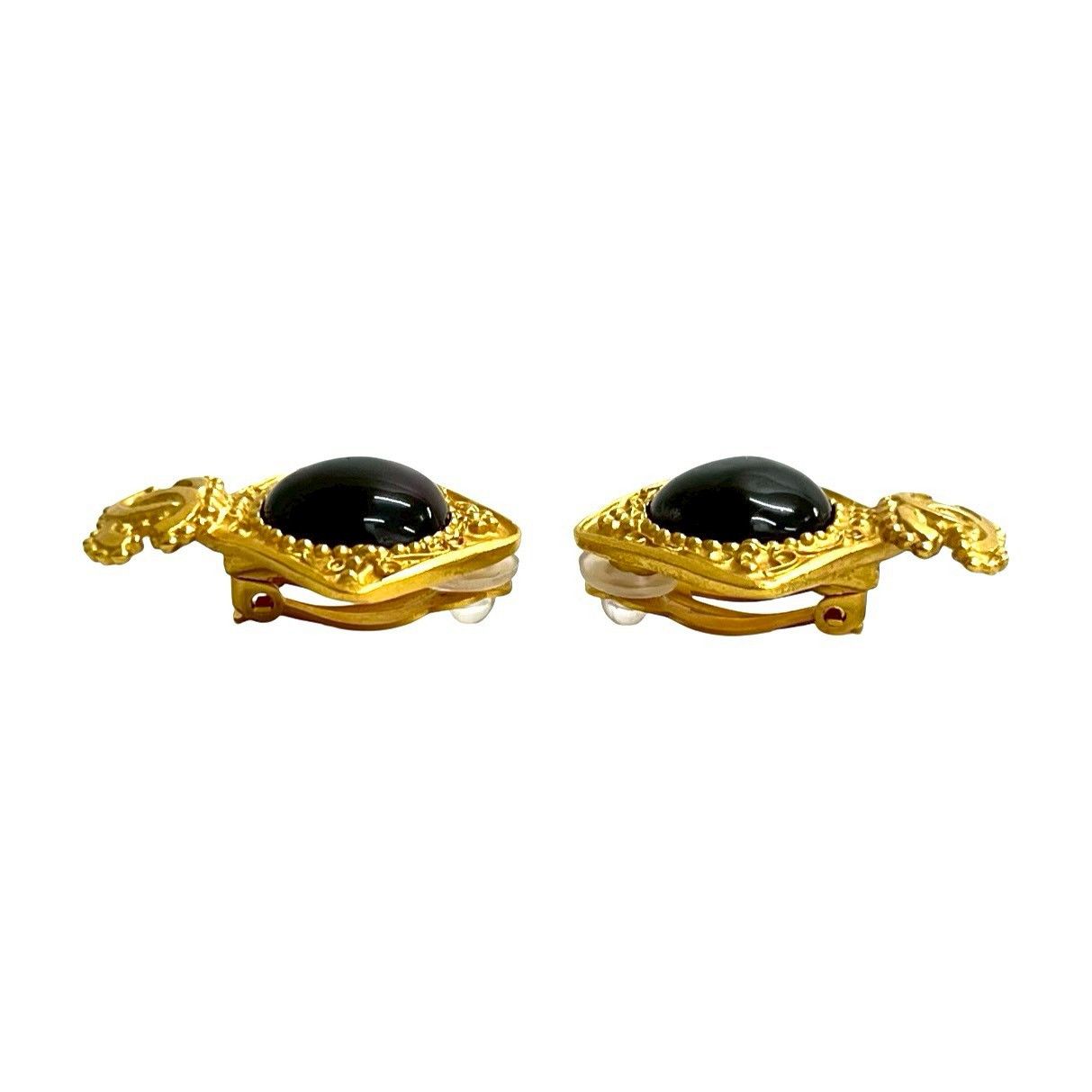 Chanel Chanel Chanel Coco Mark Earrings Metal Earrings 96A DUTY FREE for USA Size ONE SIZE - 5 Thumbnail