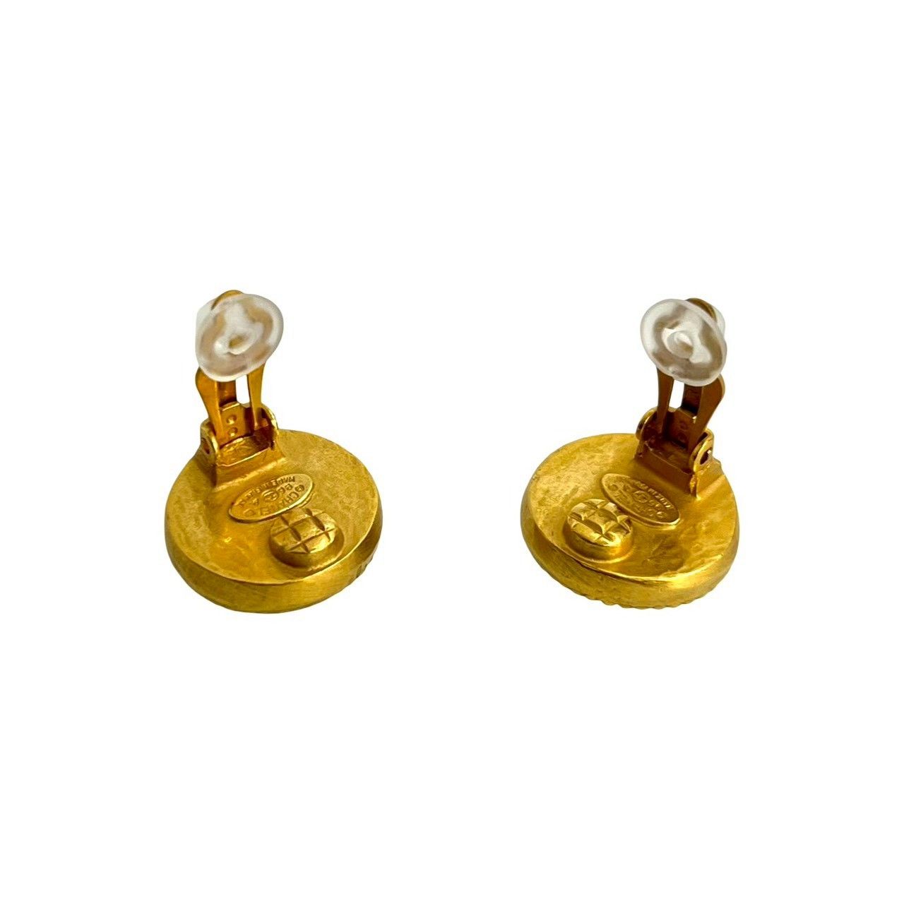 Chanel Chanel Chanel Vintage Coco Mark Earrings Metal Earrings 96A DUTY FREE for USA Size ONE SIZE - 8 Thumbnail