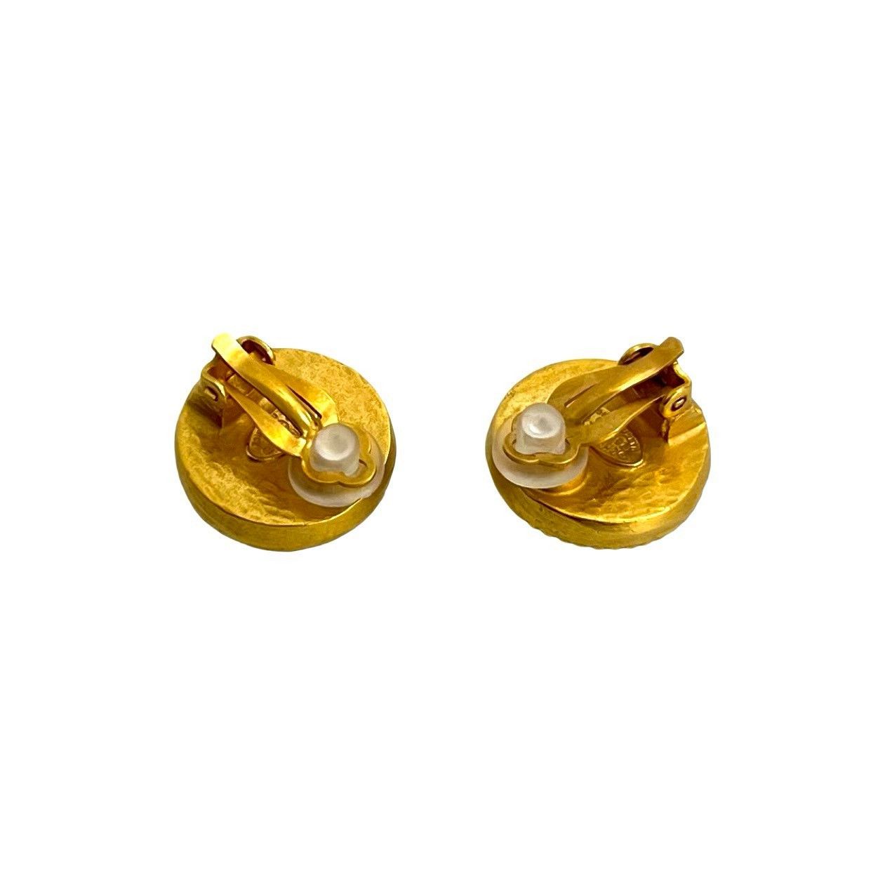 Chanel Chanel Chanel Vintage Coco Mark Earrings Metal Earrings 96A DUTY FREE for USA Size ONE SIZE - 7 Thumbnail