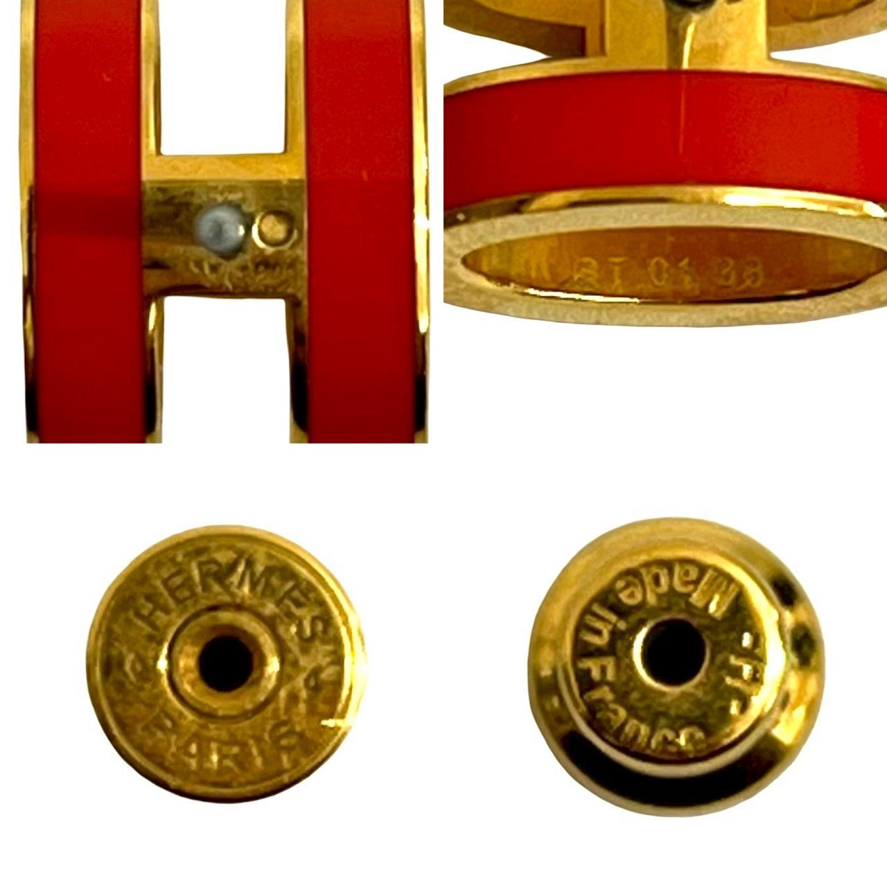 Hermes Hermes Hermès Pop H Earrings Metal Earrings DUTY FREE for USA Size ONE SIZE - 3 Thumbnail