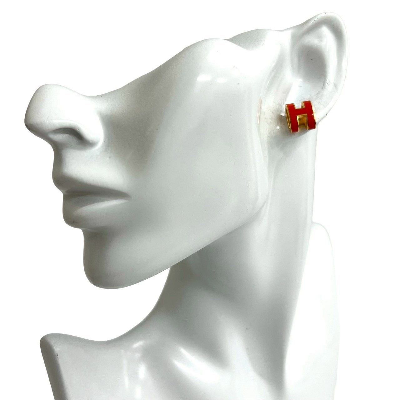 Hermes Hermes Hermès Pop H Earrings Metal Earrings DUTY FREE for USA Size ONE SIZE - 2 Thumbnail