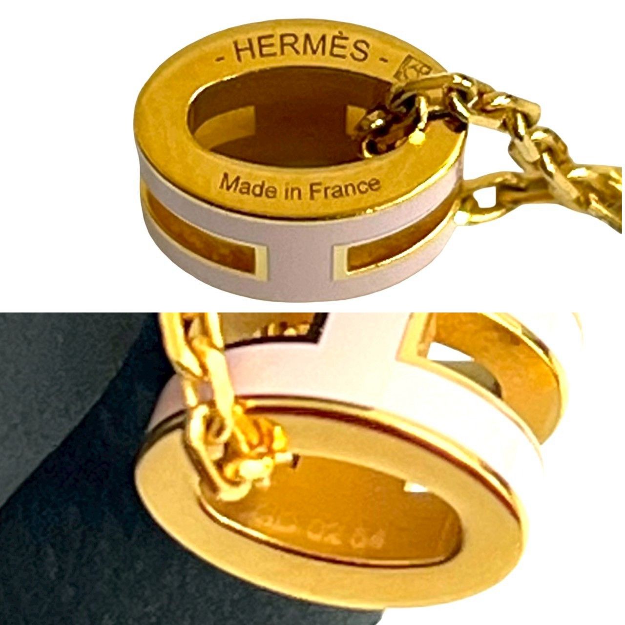 Hermes Hermès Pop H Necklace Pendant Necklace Metal Necklace DUTY FREE for USA