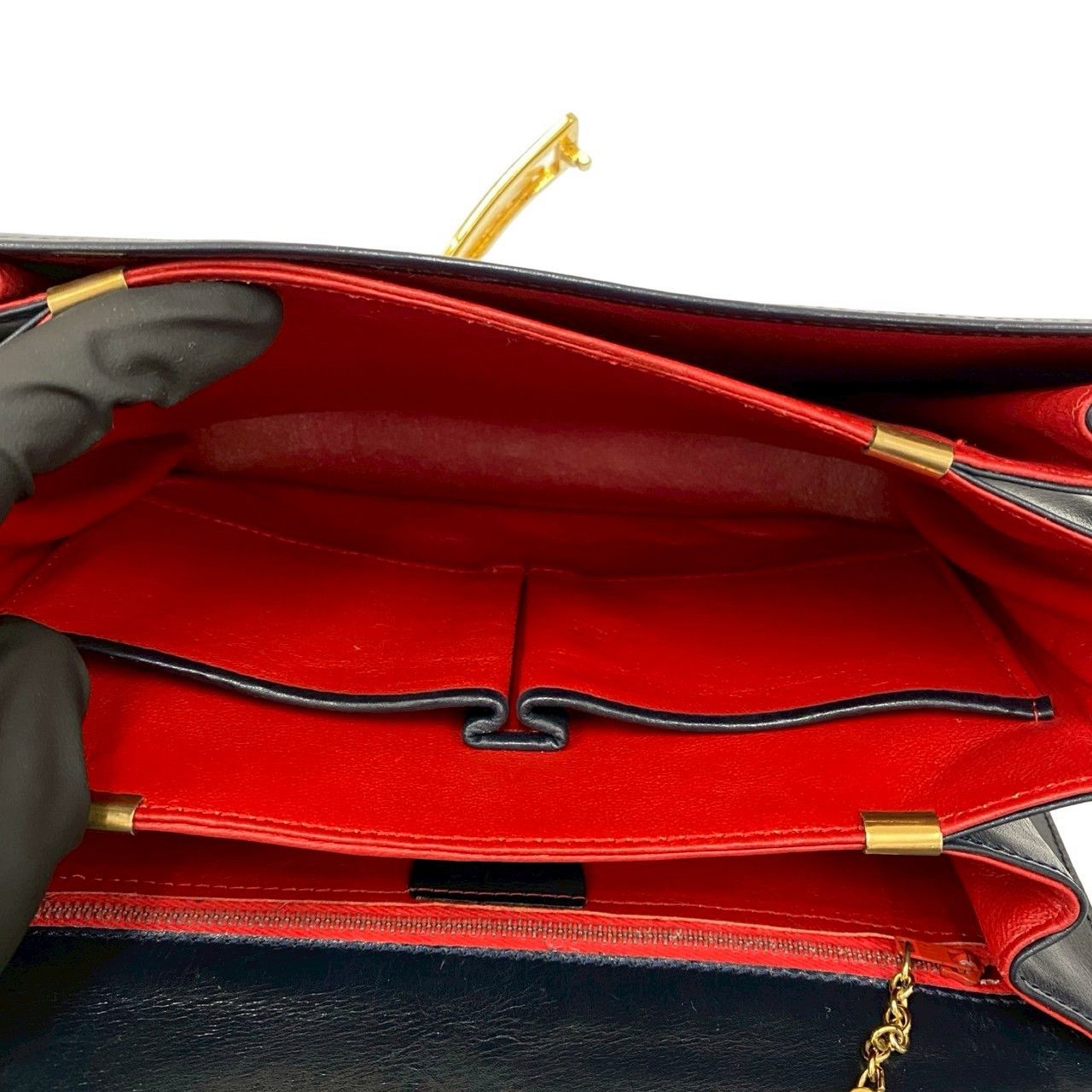 Celine Celine Celine Carriage Hardware Calf Leather Shoulder Bag Leather Shoulder Bag DUTY FREE for USA Size ONE SIZE - 10 Thumbnail