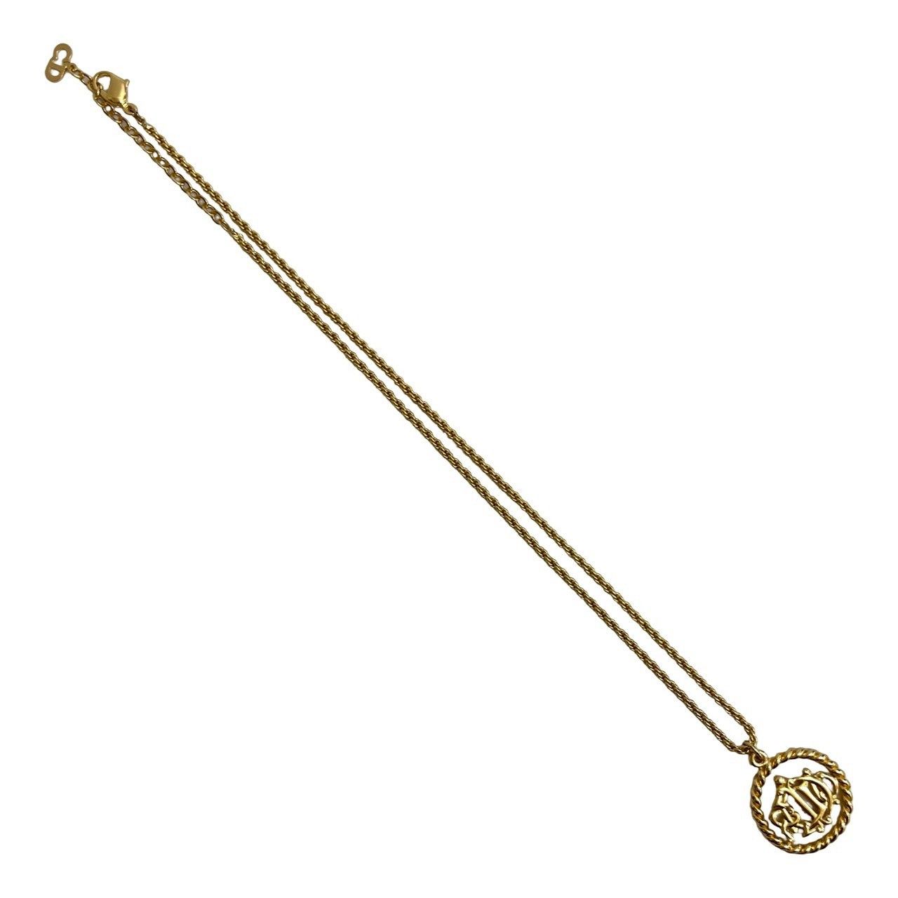 Dior Dior Christian Dior Logo Necklace Metal Necklace DUTY FREE for USA Size ONE SIZE - 6 Thumbnail
