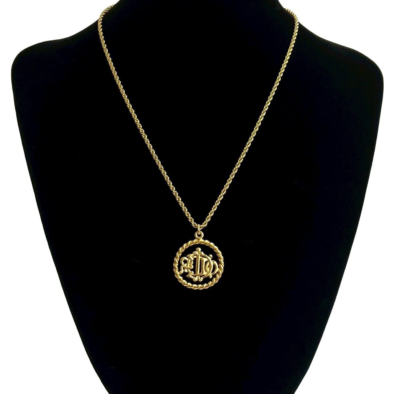 Dior Dior Christian Dior Logo Necklace Metal Necklace DUTY FREE for USA Size ONE SIZE - 2 Thumbnail