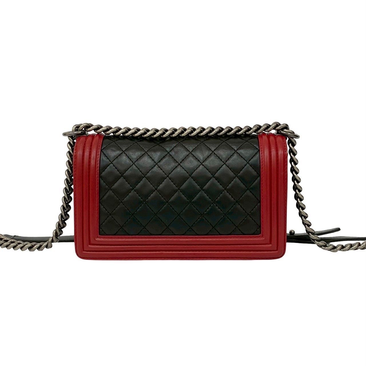 Chanel Chanel Chanel Boy Chanel Lambskin Shoulder Bag Leather Shoulder Bag DUTY FREE for USA Size ONE SIZE - 4 Thumbnail