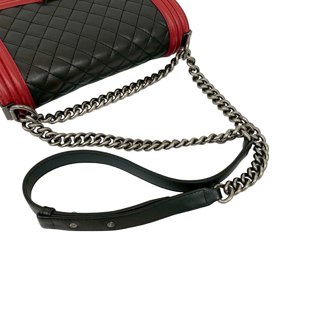 Chanel Chanel Chanel Boy Chanel Lambskin Shoulder Bag Leather Shoulder Bag DUTY FREE for USA Size ONE SIZE - 5 Thumbnail