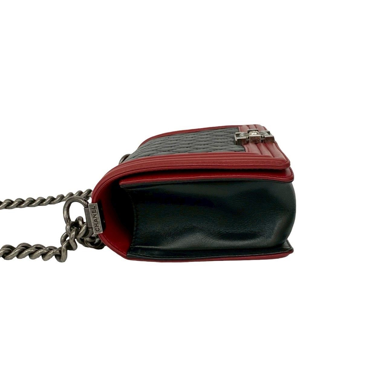 Chanel Chanel Chanel Boy Chanel Lambskin Shoulder Bag Leather Shoulder Bag DUTY FREE for USA Size ONE SIZE - 6 Thumbnail