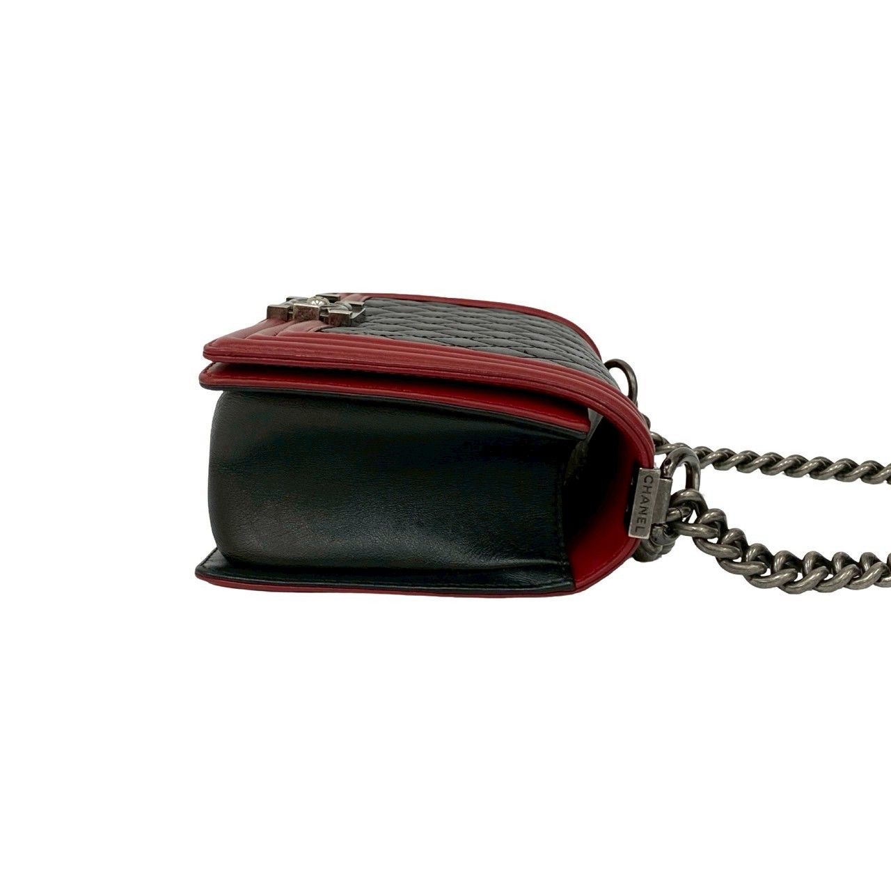 Chanel Chanel Chanel Boy Chanel Lambskin Shoulder Bag Leather Shoulder Bag DUTY FREE for USA Size ONE SIZE - 7 Thumbnail