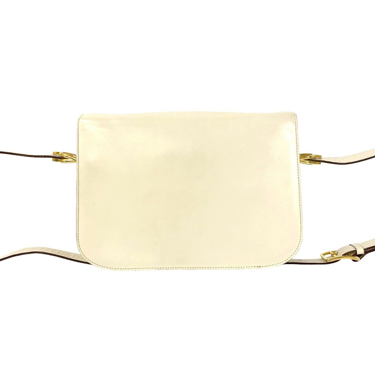 Celine Celine Celine Carriage Hardware Leather Shoulder Bag Leather Shoulder Bag DUTY FREE for USA Size ONE SIZE - 4 Thumbnail