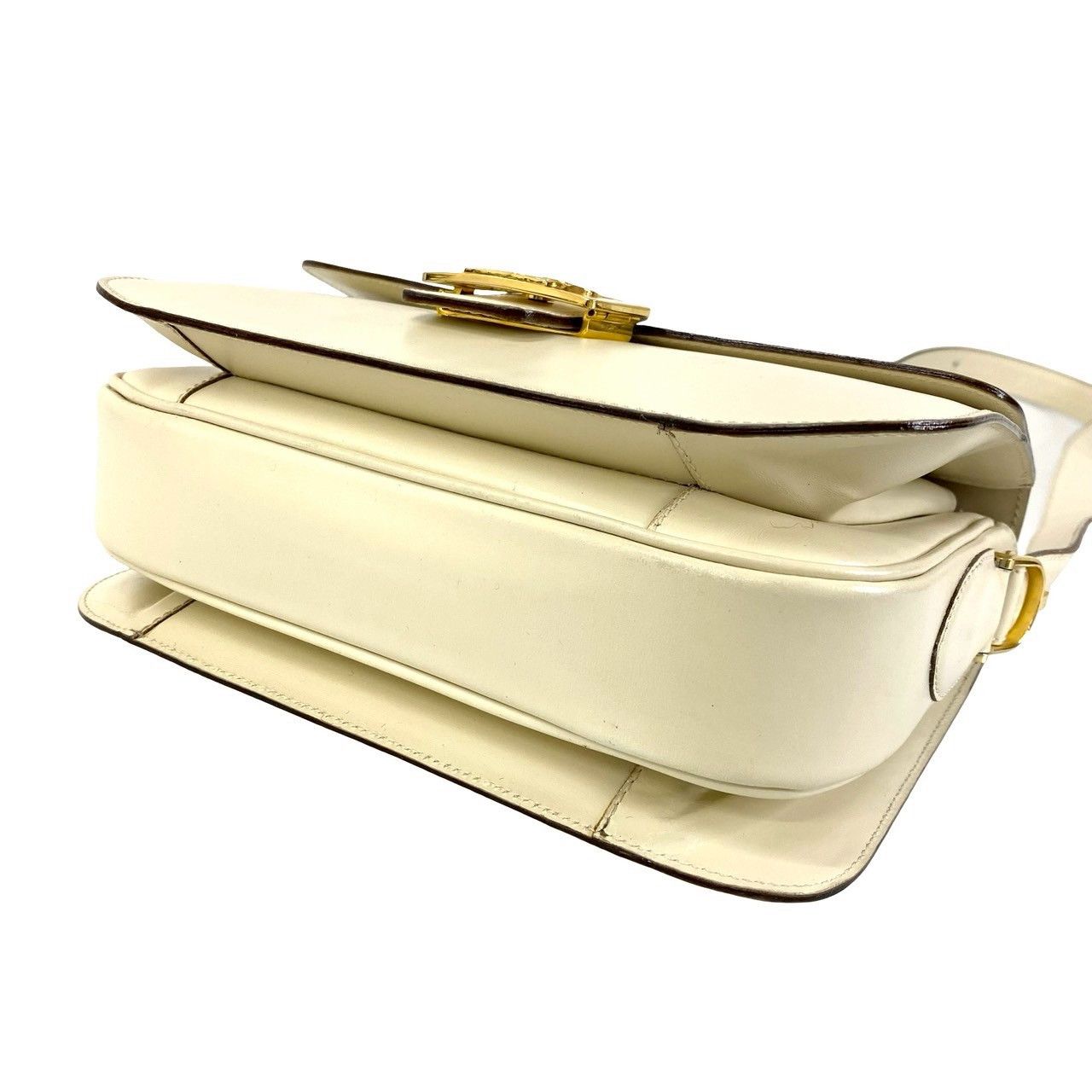 Celine Celine Celine Carriage Hardware Leather Shoulder Bag Leather Shoulder Bag DUTY FREE for USA Size ONE SIZE - 9 Thumbnail