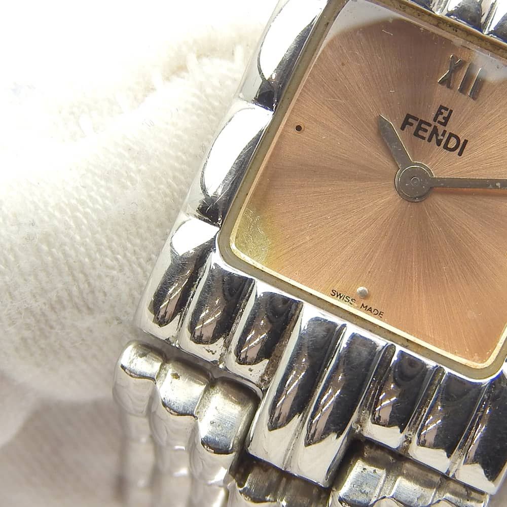 Fendi Fendi Fendi Orologi Stainless Steel Watch Metal Quartz 680L DUTY FREE for USA Size ONE SIZE - 7 Thumbnail