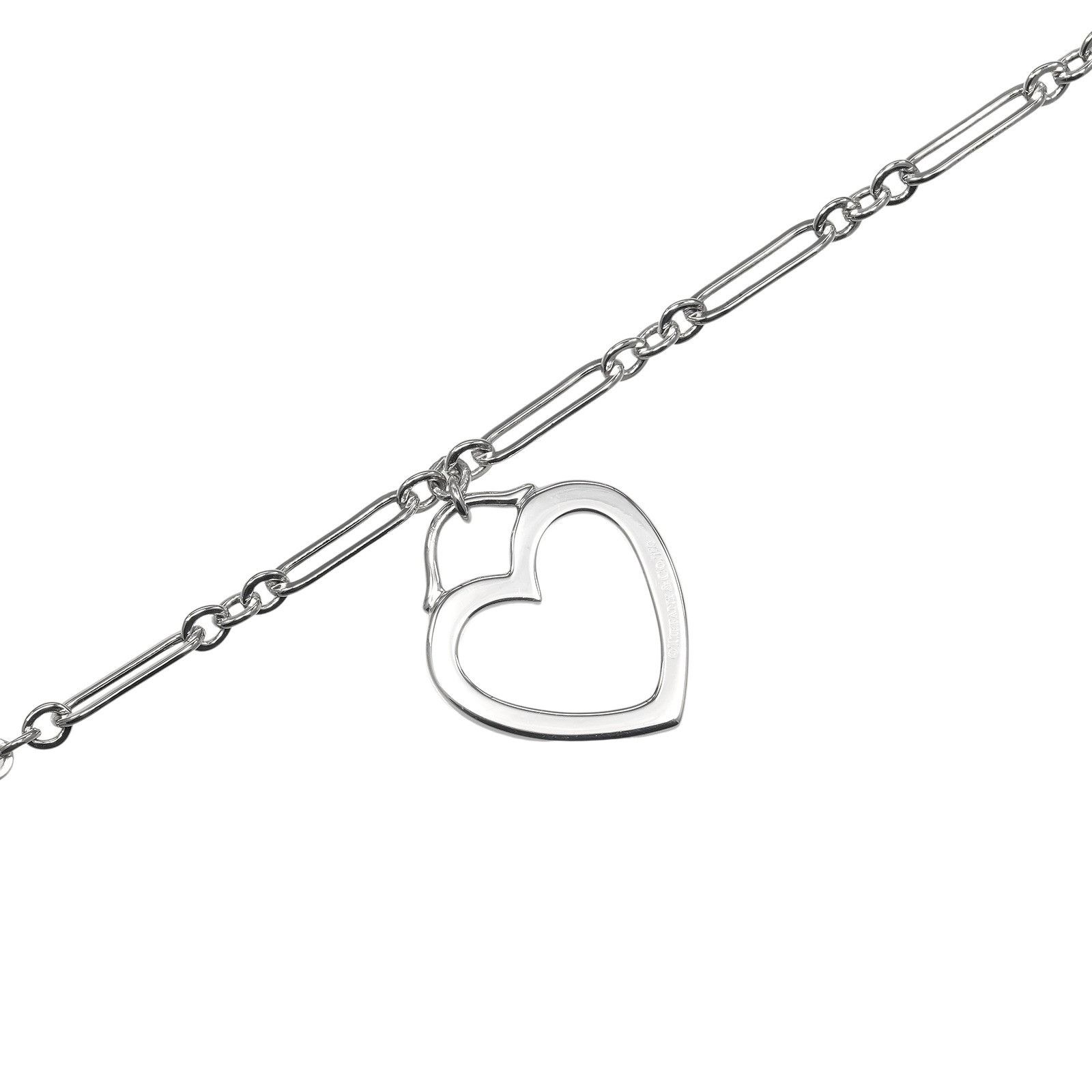 Tiffany & Co. Tiffany & Co. Tiffany Sentimental Heart Au750 White Gold Bracelet Precious Metal Bracelet DUTY FREE for USA Size ONE SIZE - 5 Thumbnail