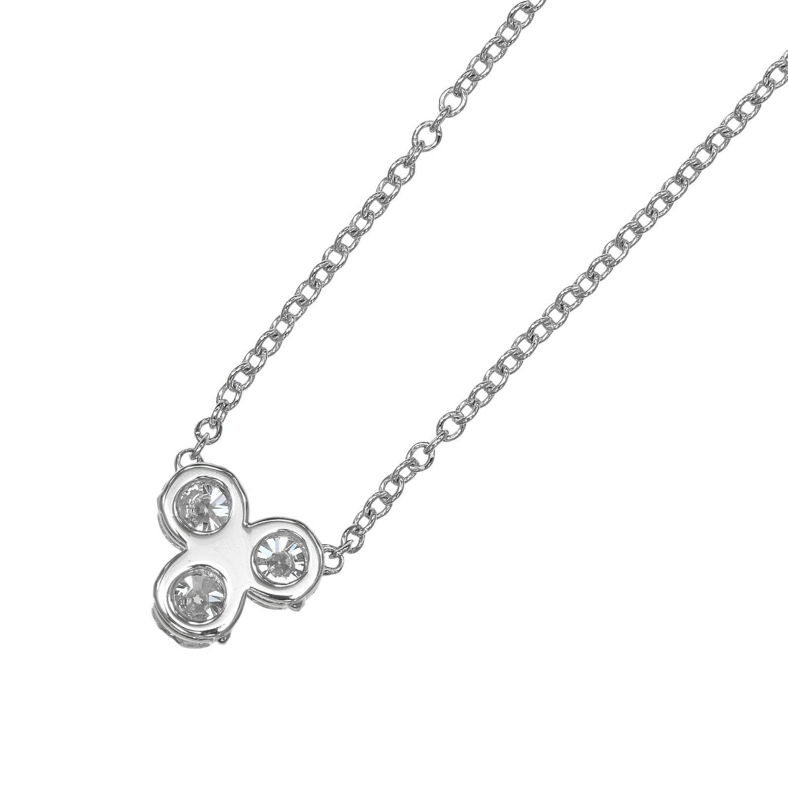 Tiffany & Co. Tiffany & Co. TIFFANY&Co. Aria Pt950 Platinum Diamond Necklace Precious Metal Necklace DUTY FREE for USA Size ONE SIZE - 3 Thumbnail