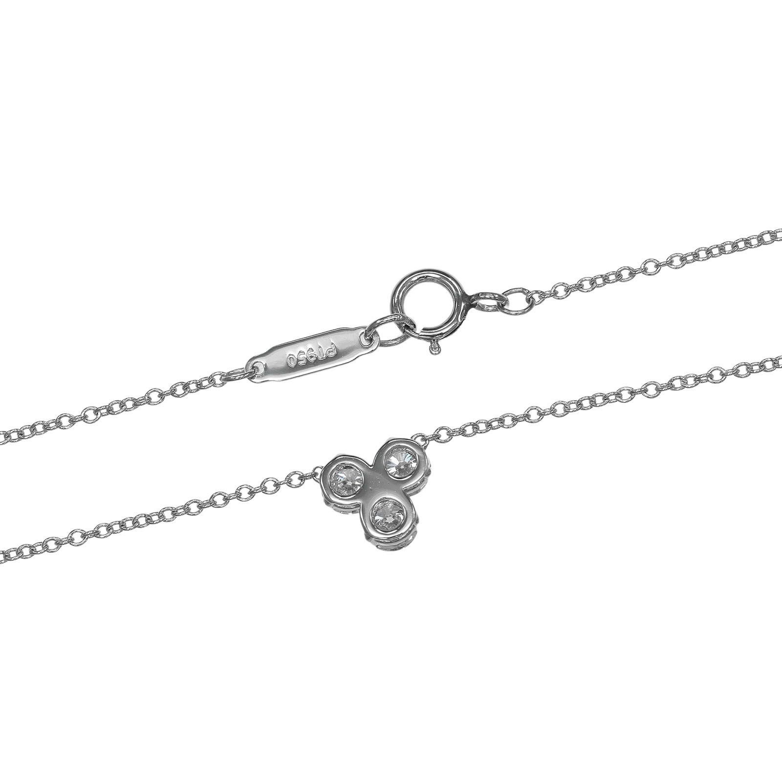 Tiffany & Co. Tiffany & Co. TIFFANY&Co. Aria Pt950 Platinum Diamond Necklace Precious Metal Necklace DUTY FREE for USA Size ONE SIZE - 6 Thumbnail