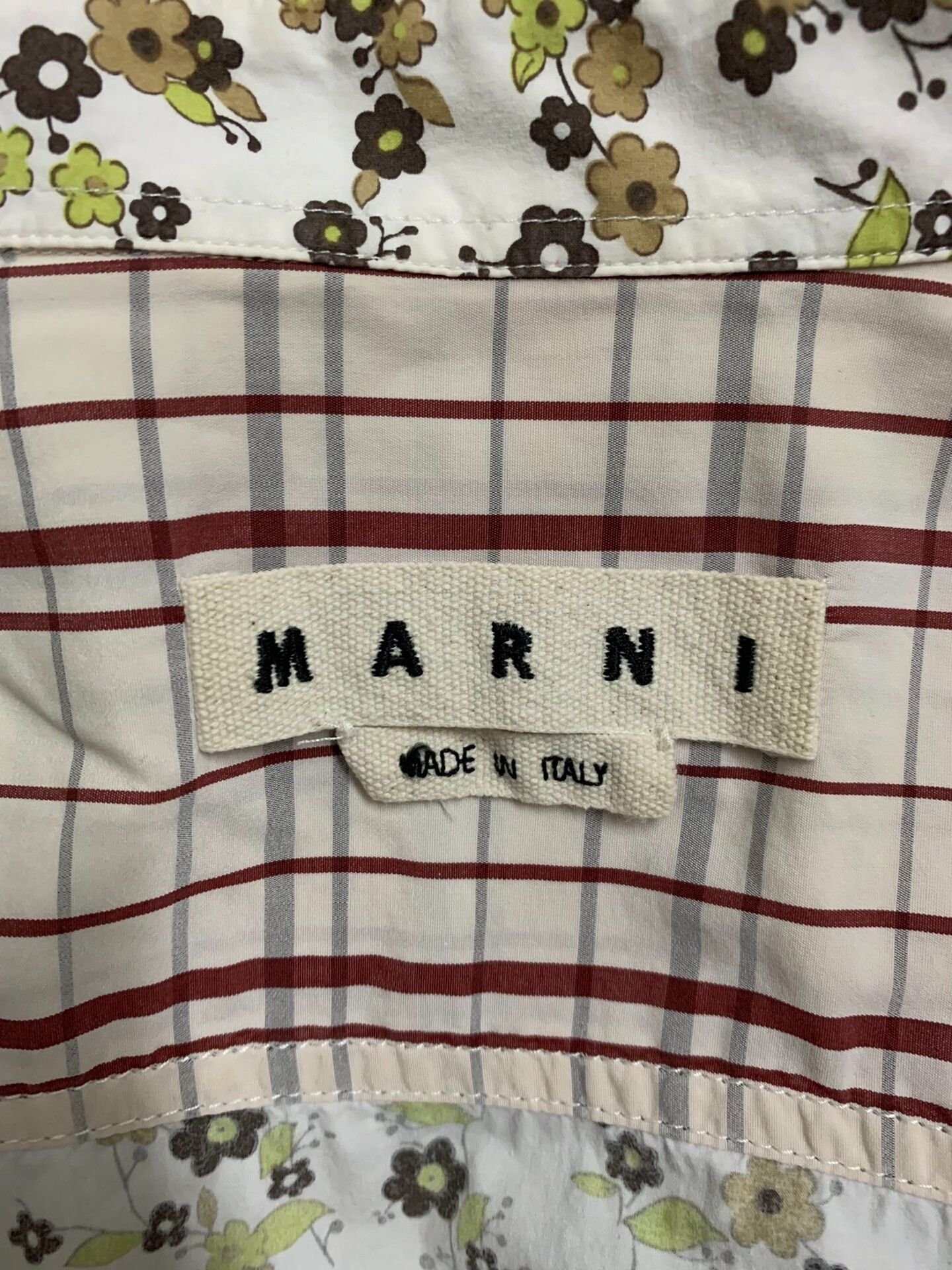 Marni Marni Floral Patterned Shirt Size L / US 10 / IT 46 - 4 Thumbnail