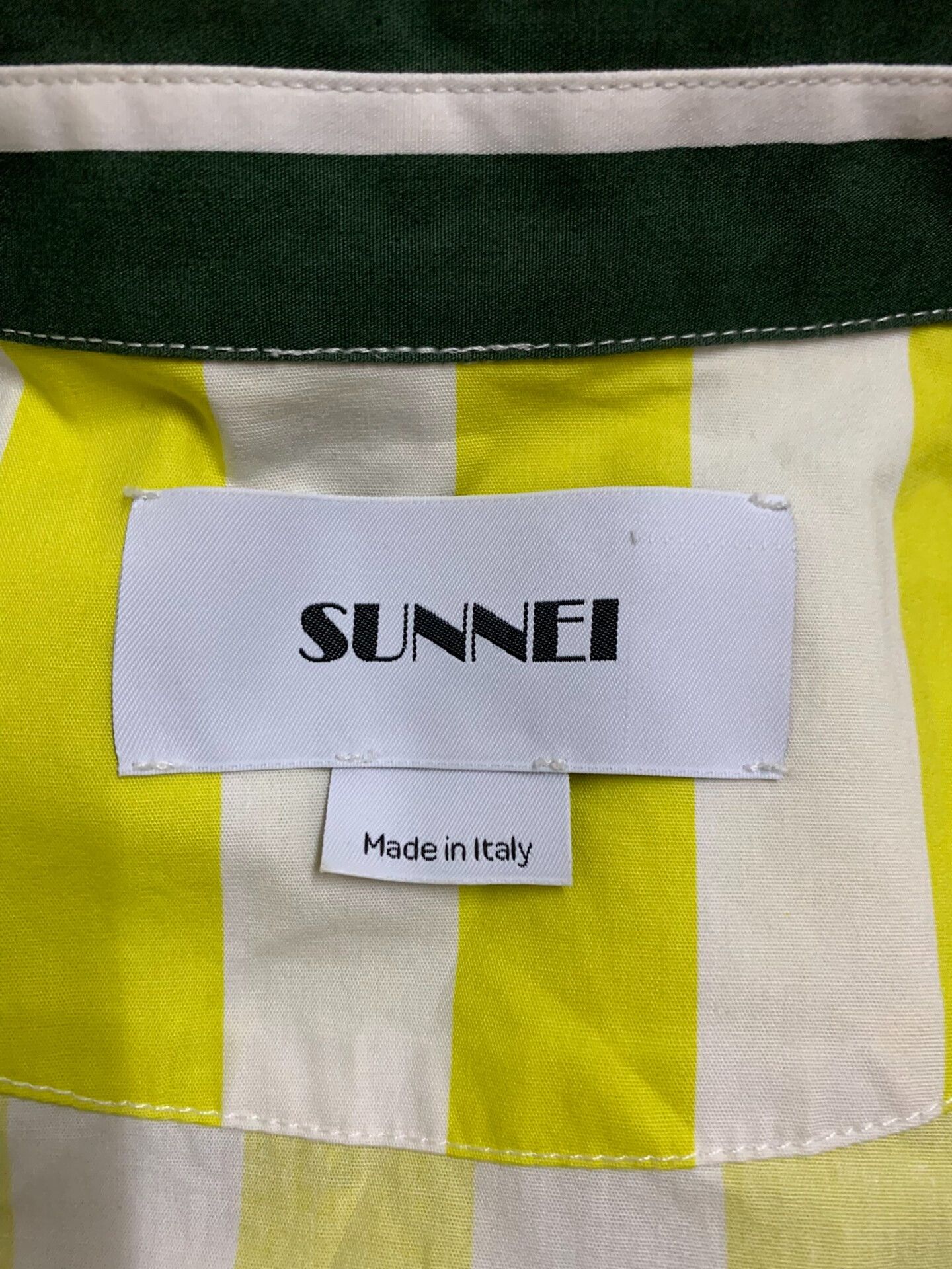 Sunnei SUNNEI Striped Colorblock Shirt SS18 Size US M / EU 48-50 / 2 - 4 Thumbnail