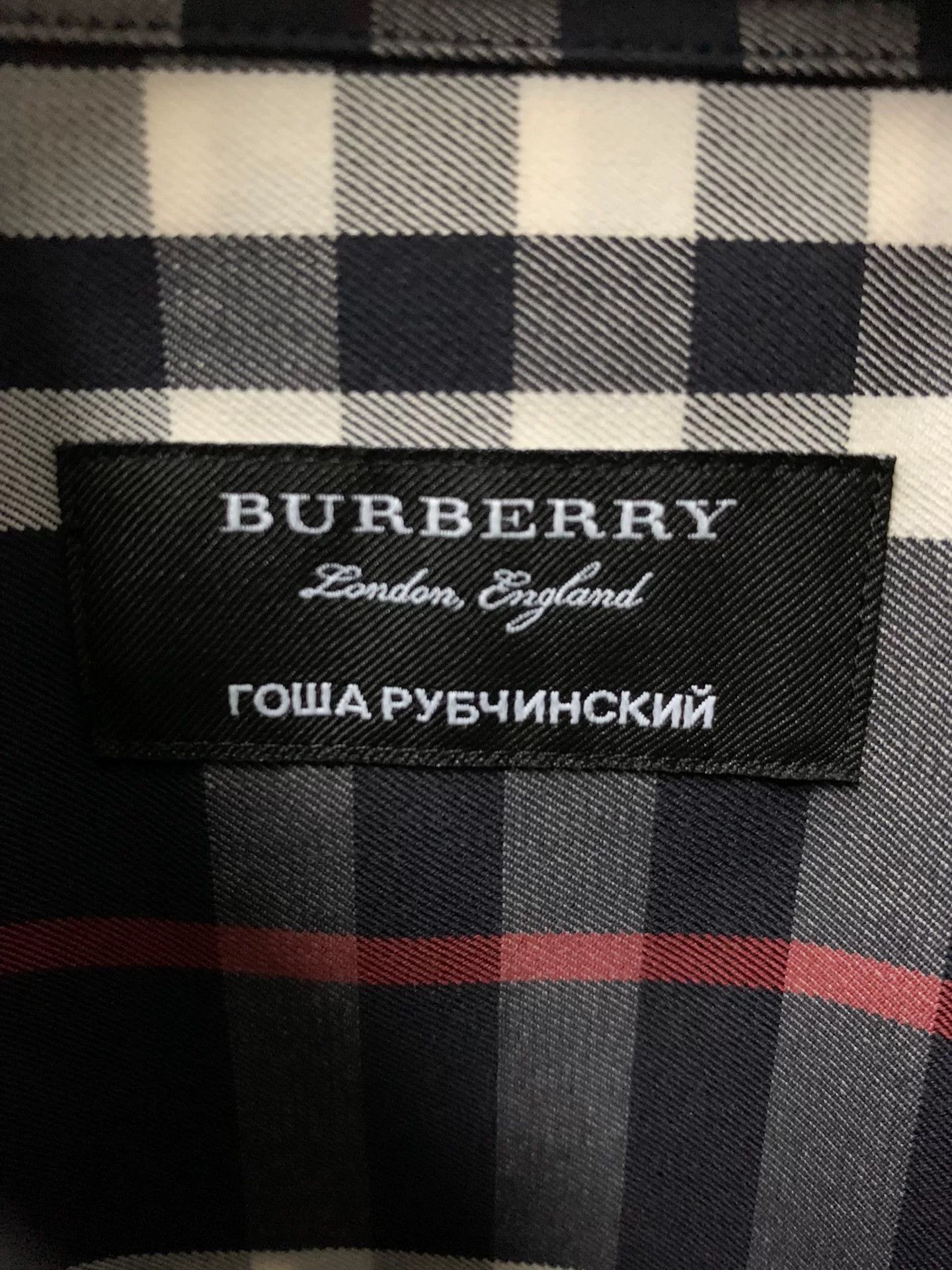 Gosha Rubchinskiy GOSHA × BURBERRY SS18 Short Sleeve Shirt Size US S / EU 44-46 / 1 - 4 Thumbnail