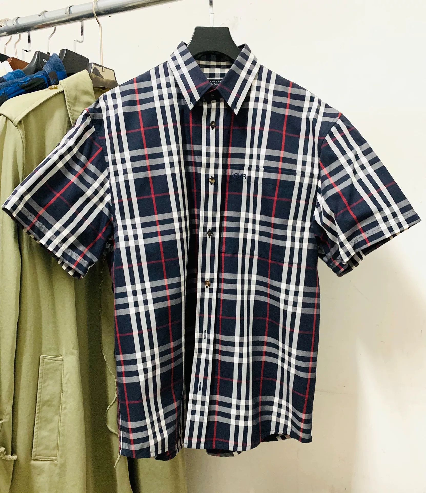Gosha Rubchinskiy GOSHA × BURBERRY SS18 Short Sleeve Shirt Size US S / EU 44-46 / 1 - 2 Thumbnail