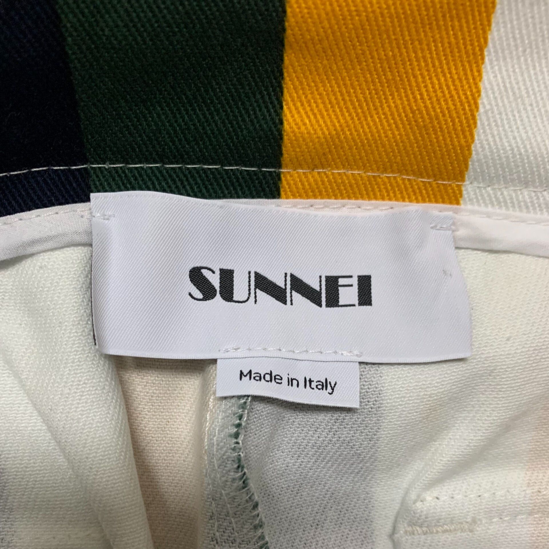 Sunnei SUNNEI SS18 Striped Color Block Pants Size US 28 / EU 44 - 3 Thumbnail