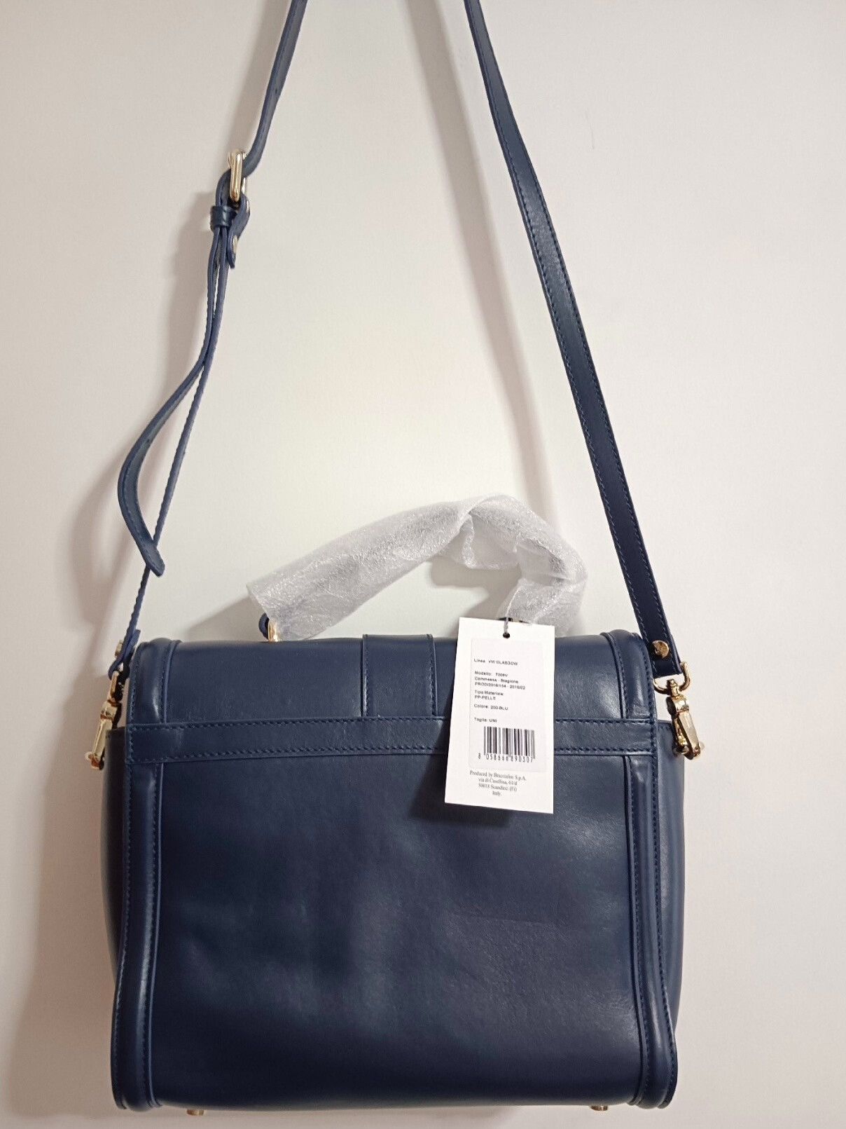 Vivienne Westwood Vivienne Westwood Blue Lambskin Crossbody Bag Size ONE SIZE - 2 Thumbnail