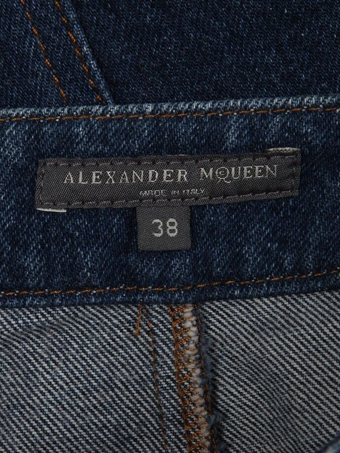 Alexander McQueen Alexander McQueen Denim Flare Pants Size 38" / US 16 / IT 52 - 6 Thumbnail