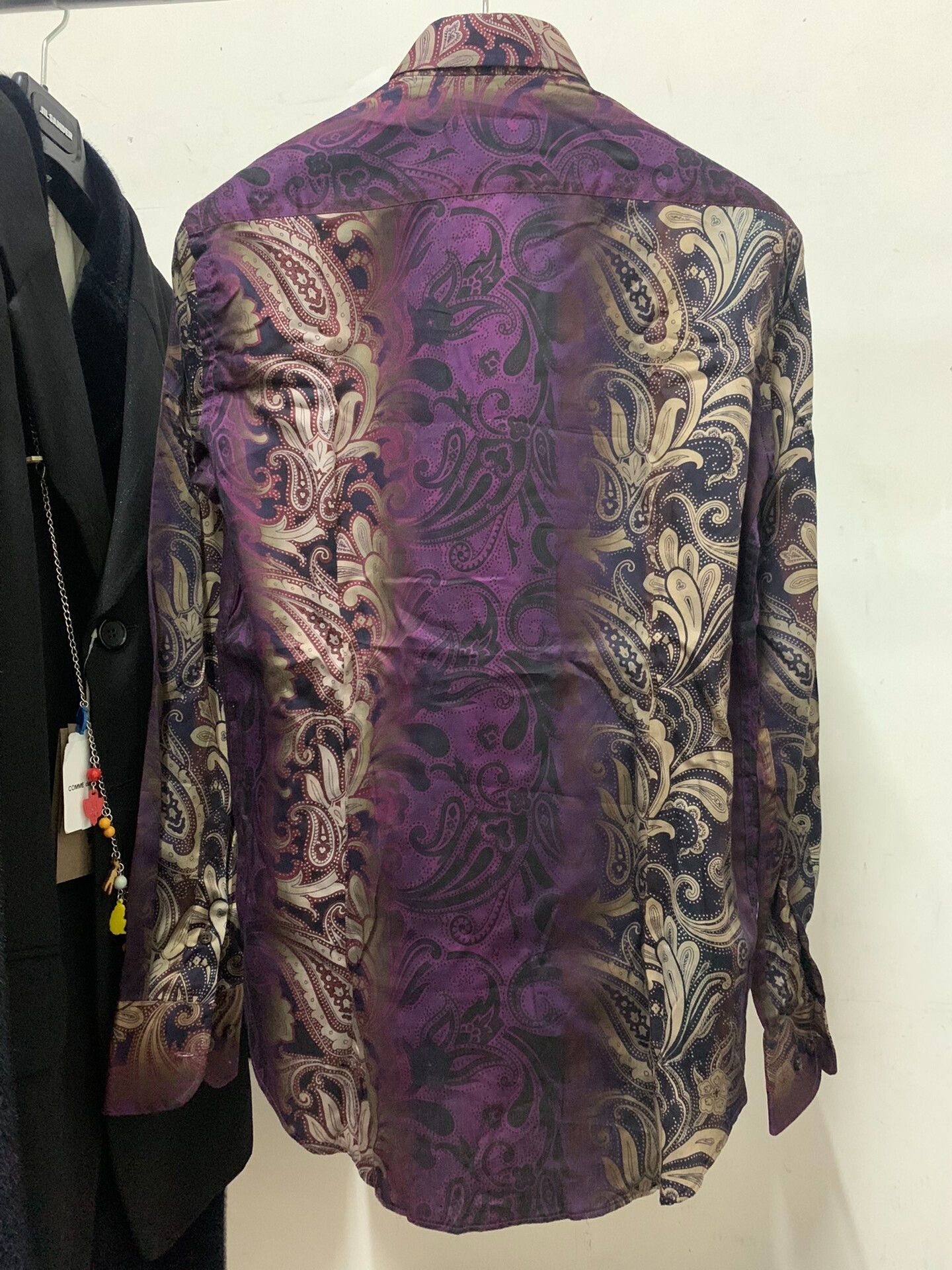 Etro Etro Paisley Pattern Purple Shirt Size US M / EU 48-50 / 2 - 3 Thumbnail