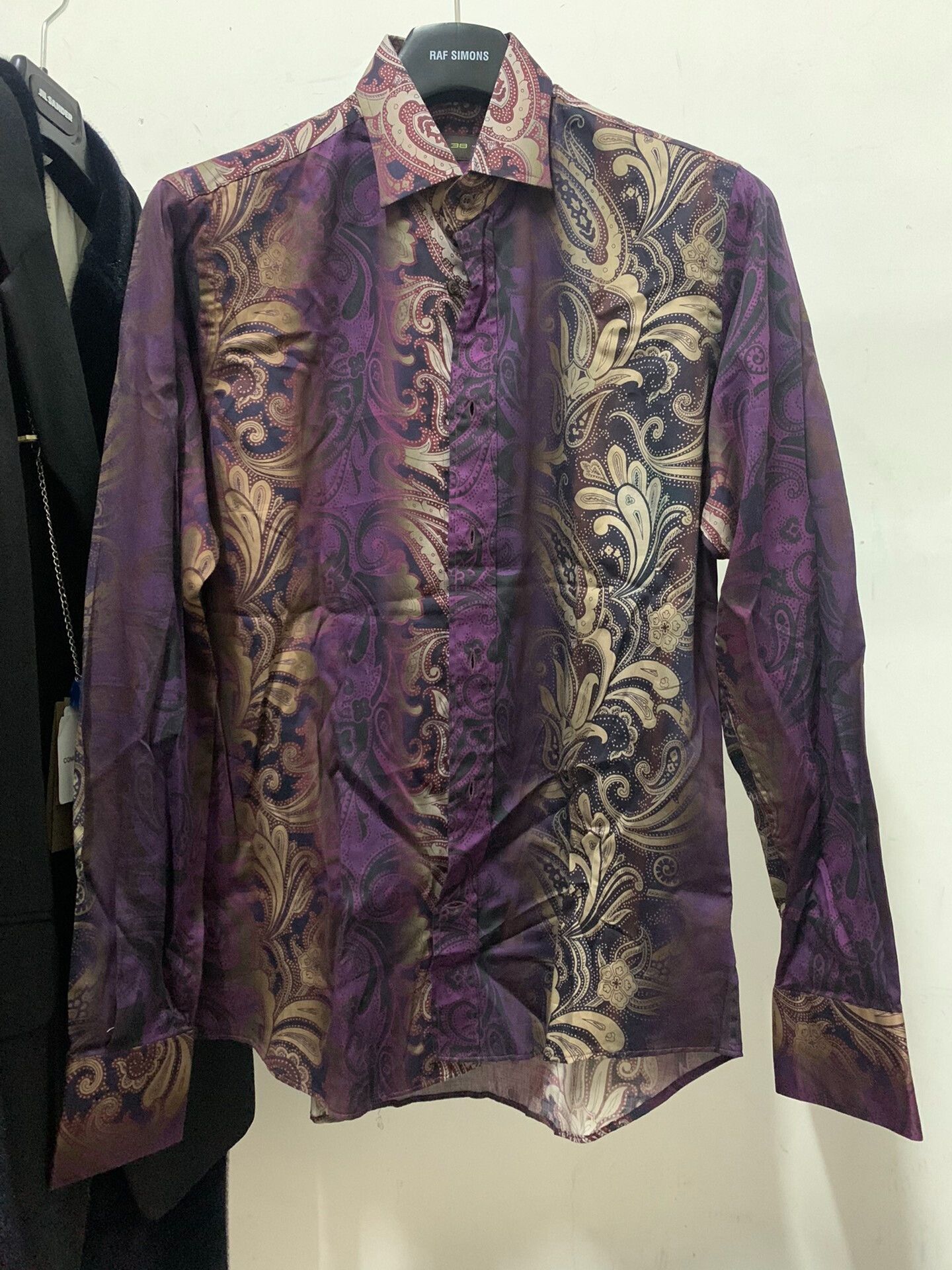 Etro Etro Paisley Pattern Purple Shirt Size US M / EU 48-50 / 2 - 2 Thumbnail