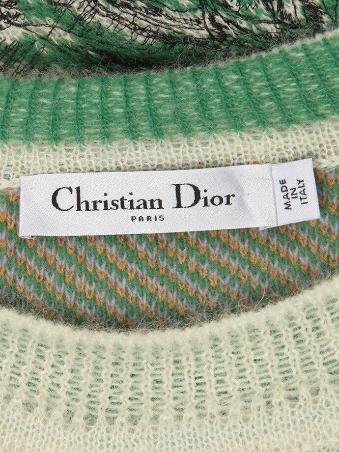 Dior Dior Jungle Embroidered Knit Sweater Size XS / US 0-2 / IT 36-38 - 5 Thumbnail
