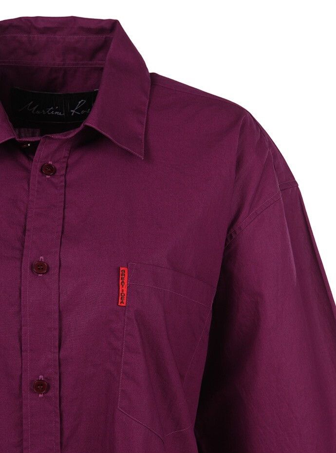 Martine Rose Martine Rose Purple Loose Fit Shirt Size US XS / EU 42 / 0 - 3 Thumbnail