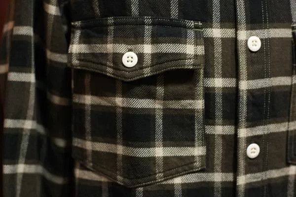 Freewheelers Thick Checkered Shirt Size 17 Size US L / EU 52-54 / 3 - 3 Thumbnail