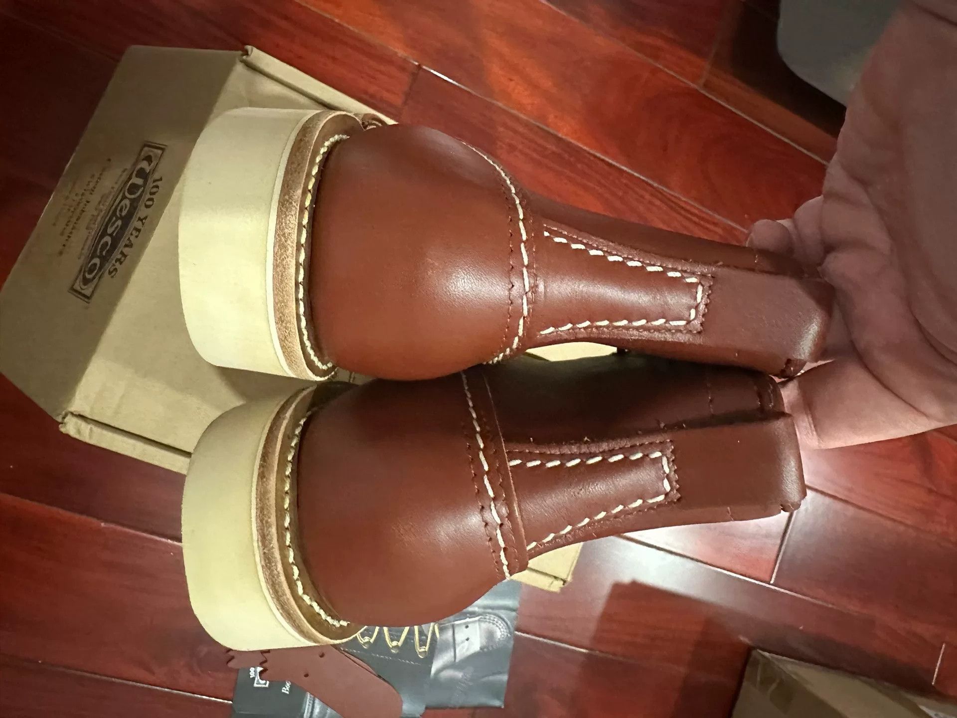 WESCO Wesco 6-Inch White Bottom Boots Size US 9.5 / EU 42-43 - 5 Thumbnail