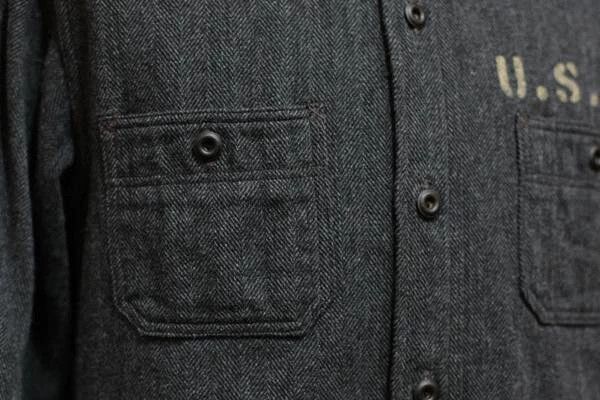 Freewheelers U.S. Navy Armory Wool Shirt Size US M / EU 48-50 / 2 - 3 Thumbnail