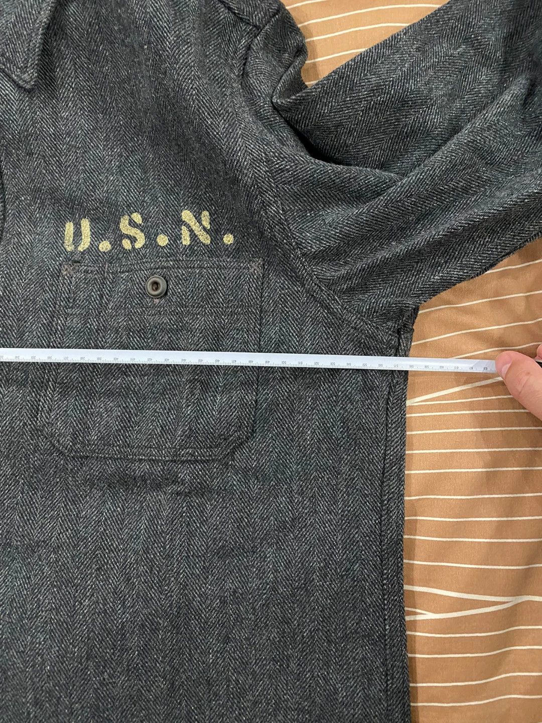 Freewheelers U.S. Navy Armory Wool Shirt Size US M / EU 48-50 / 2 - 7 Thumbnail