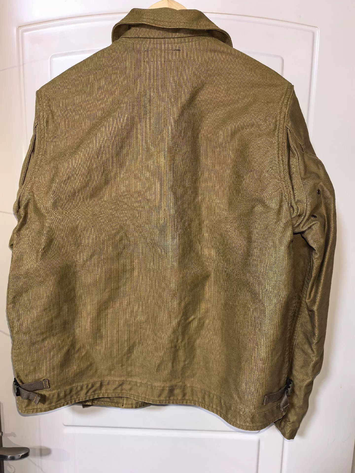 Freewheelers Freewheelers Aviators' Jacket Khaki Beige Size US S / EU 44-46 / 1 - 2 Thumbnail