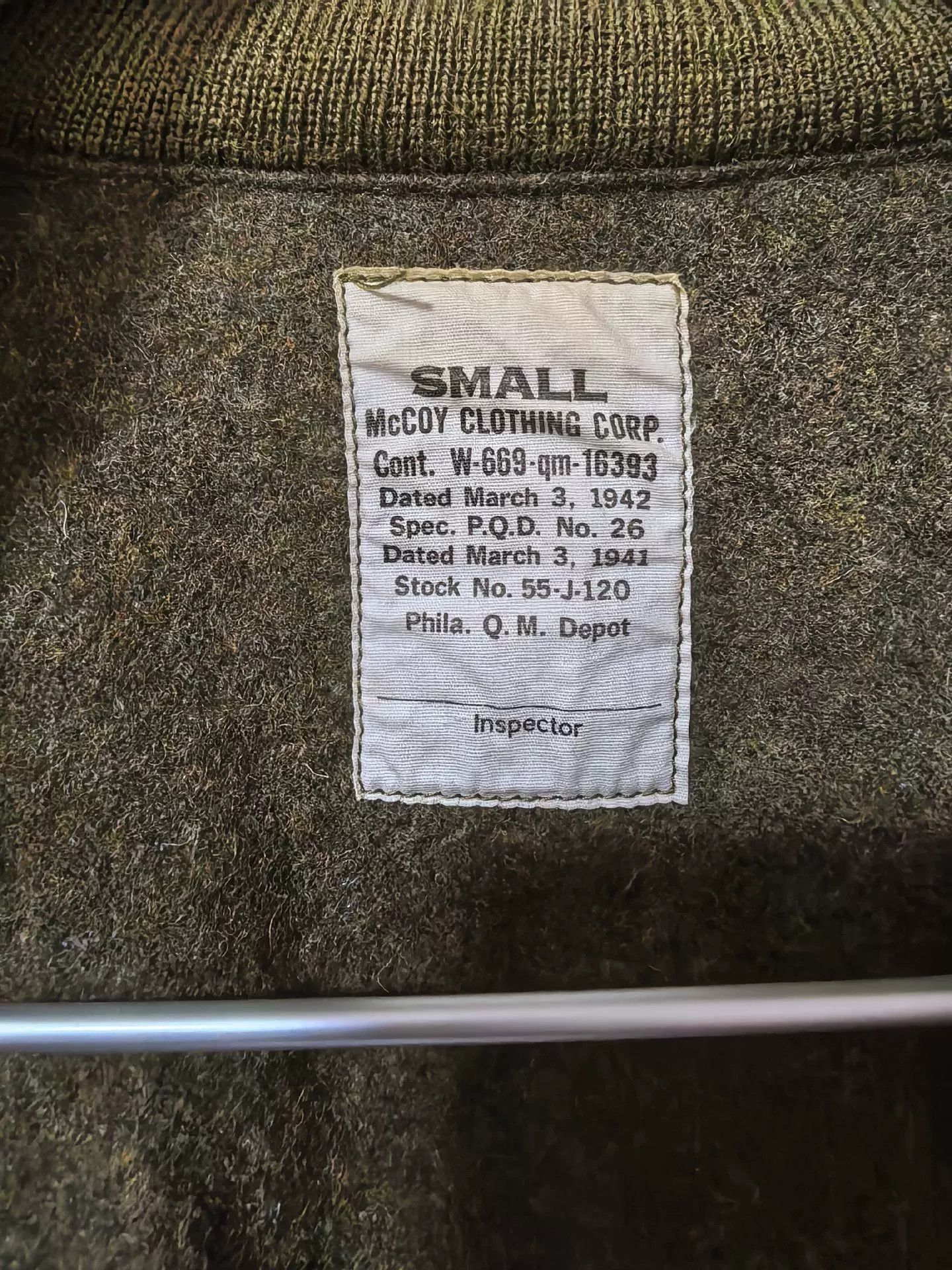 The Real McCoy's Real Mccoy Tanker Jacket S Size Size US S / EU 44-46 / 1 - 3 Thumbnail