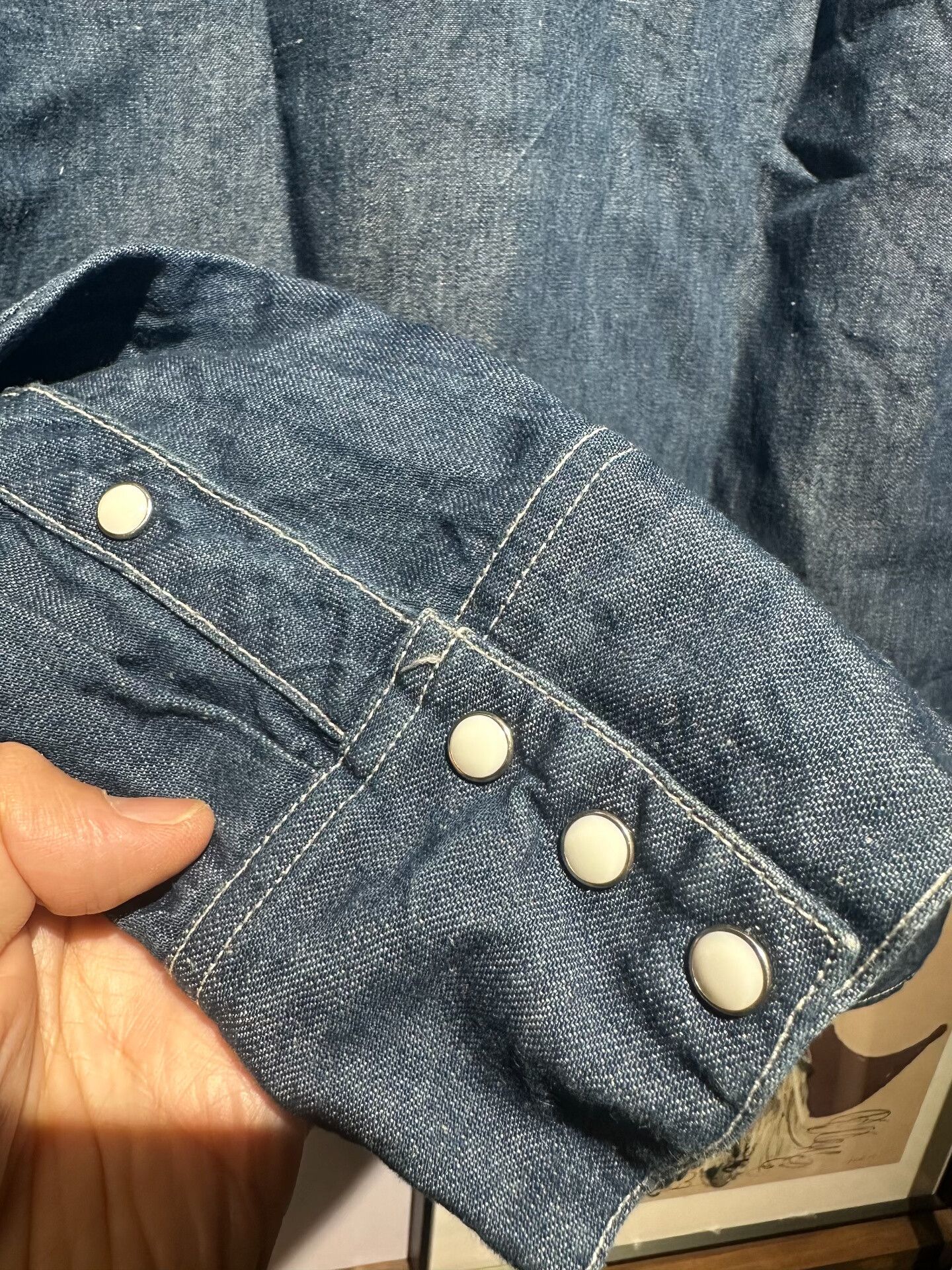 Visvim VISVIM ALASKA Denim Shirt Size 4 Size US XL / EU 56 / 4 - 4 Thumbnail