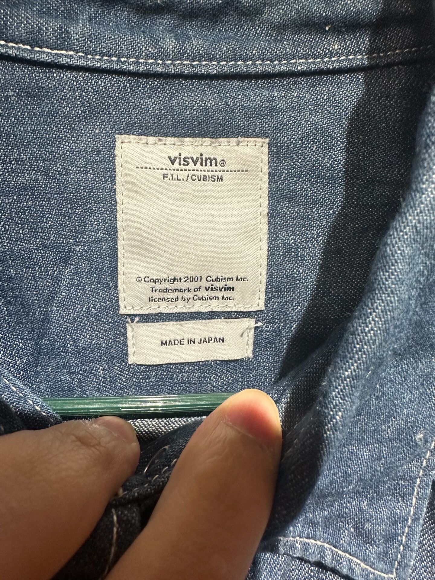 Visvim VISVIM ALASKA Denim Shirt Size 4 Size US XL / EU 56 / 4 - 2 Thumbnail