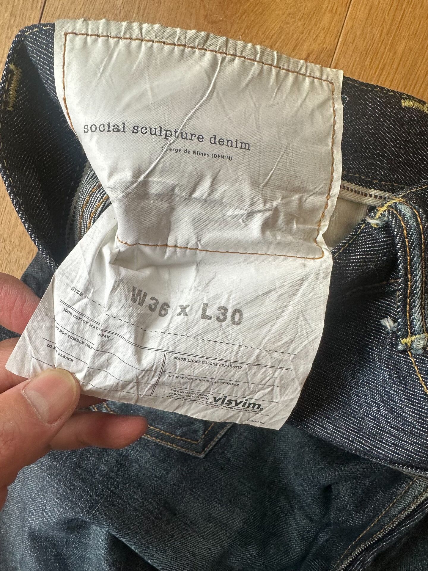Visvim VISVIM Denim Jeans W36 L30 Used Size US 36 / EU 52 - 7 Thumbnail
